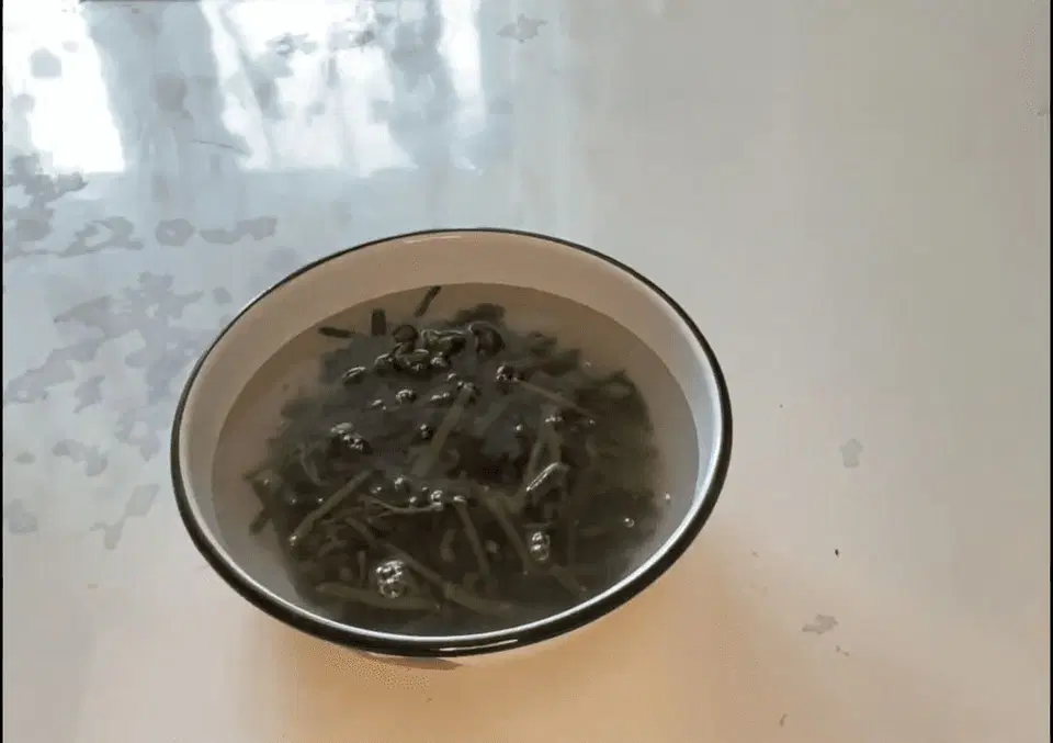 Папоротник с соевым мясом — шаг 1