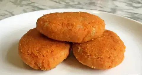 Морковные котлеты без яиц