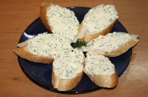 Сыр с чесноком и майонезом