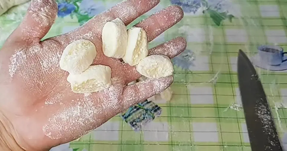 Галушки из творога — шаг 3