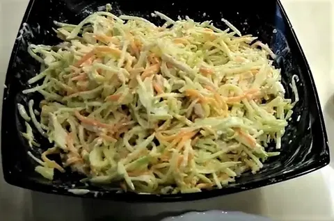 Салат с редькой и мясом
