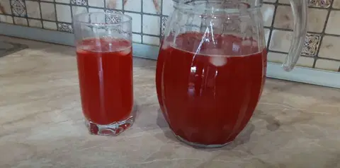 Морс брусничный