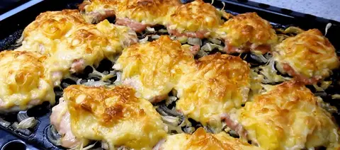 Мясо по-французски в духовке