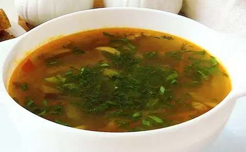 Щи по-монастырски постный суп