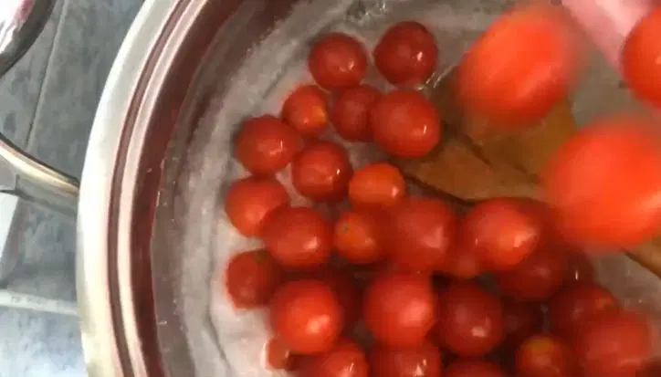 Варенье из черри — шаг 2