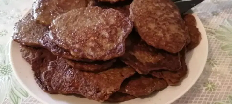 Оладьи из печени индейки
