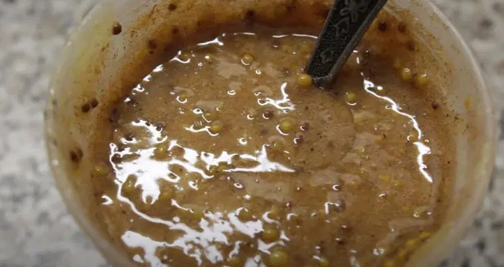 Курица с яблоками в медово-горчичном маринаде — шаг 3