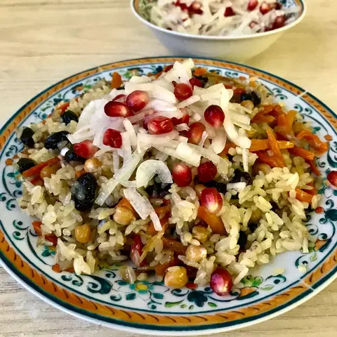 Плов для вегетарианцев