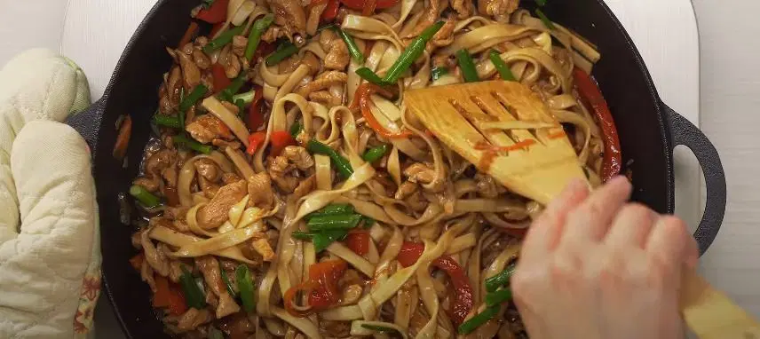 Лапша с мясом — шаг 15