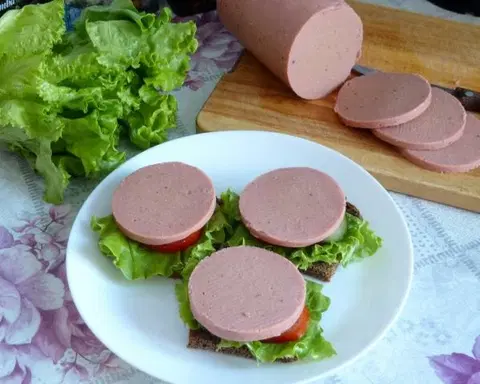 Гороховая колбаса