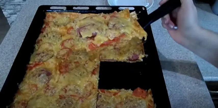 Пицца на лаваше