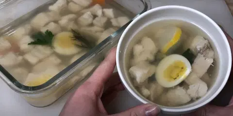 Заливное из линя