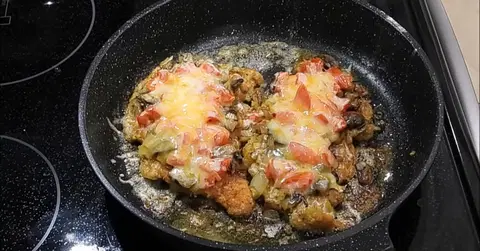Мясо по-французски на сковороде