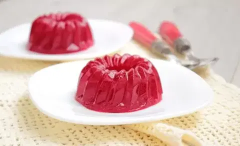 Желе из клюквы