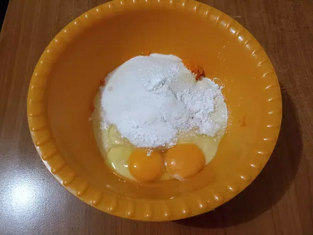 Манник с тыквой на молоке — шаг 1