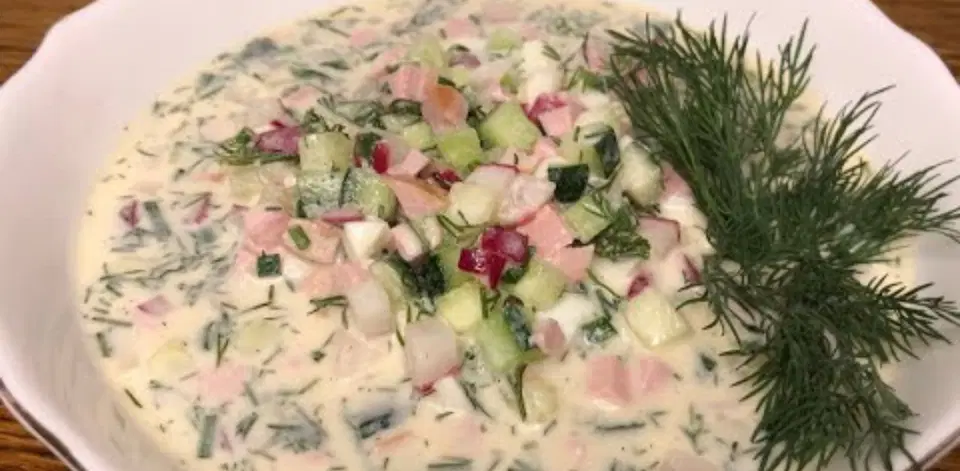 Окрошка на мацони