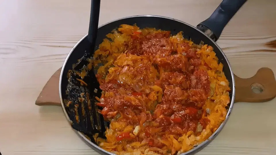 Перец, фаршированный овощами — шаг 4
