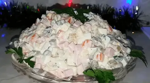 Зимний салат