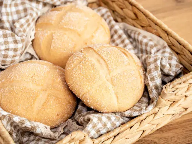 Дынная булочка