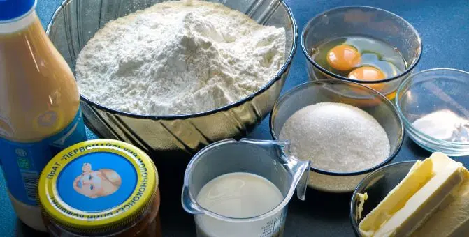 Торт «Муравейник» без использования мясорубки — шаг 1