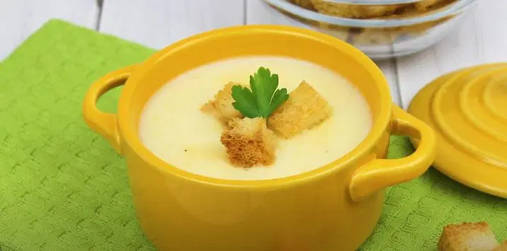 Нежный куриный суп-пюре с сыром — шаг 9