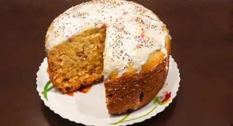 Кулич в мультиварке