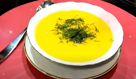 Суп-пюре из тыквы и кабачков
