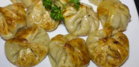Жареные хинкали