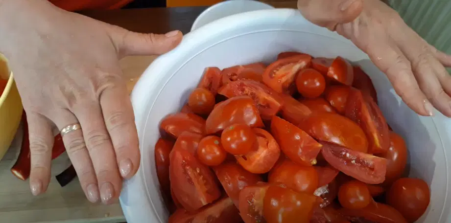 Кобра из баклажанов на зиму — шаг 5