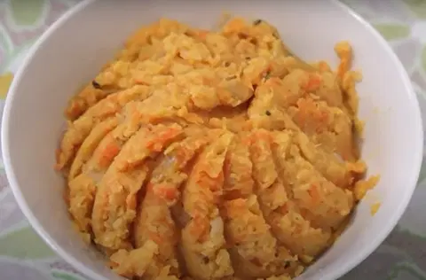 Гороховая каша с луком