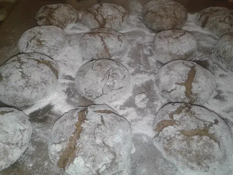 Ржаные булочки — шаг 4