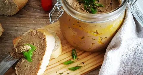 Паштет из свинины со сливками