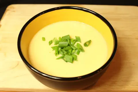 Суп-пюре из картофеля и куриной грудки