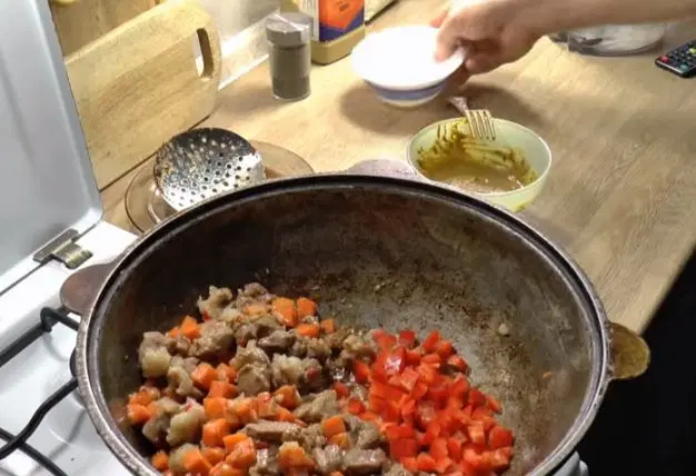 Плов с телятиной и карри — шаг 10
