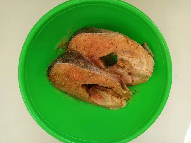 Стейк семги — шаг 2