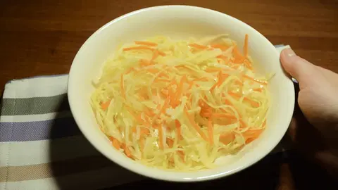 Салат из капусты как в столовой