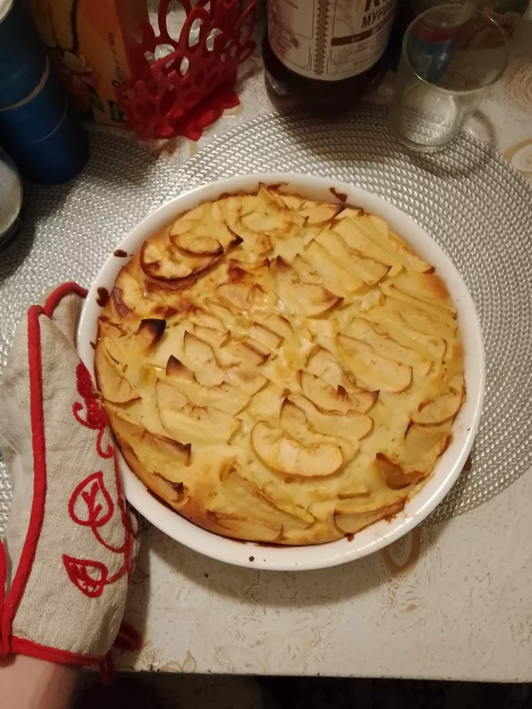 Шарлотки на кефире