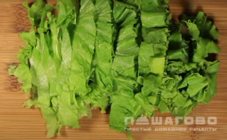 Фото приготовления рецепта: Кобб салат (Cobb Salad) - шаг 6