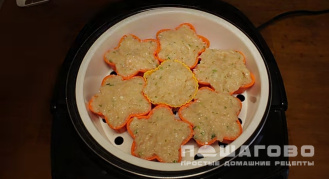 Фото приготовления рецепта: Мясное паровое суфле - шаг 5