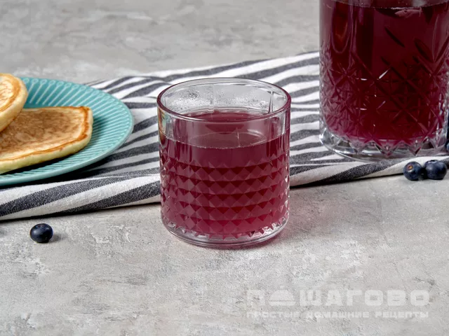 Компот из голубики