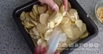 Фото приготовления рецепта: Картофель дофине, запеченный под сыром - шаг 5