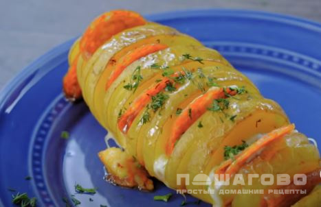 Запеченный картофель по-итальянски