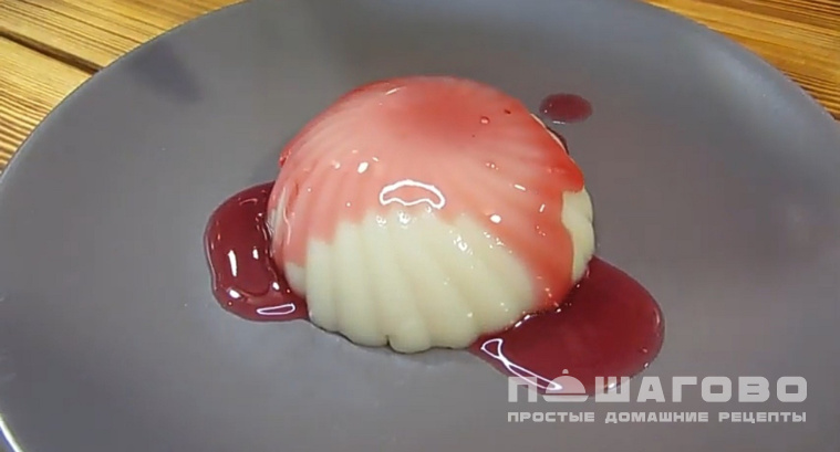 Бланманже миндальное