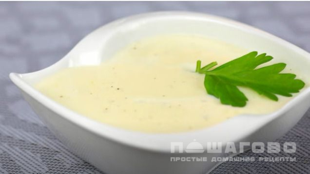 Классический соус Бешамель на молоке