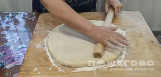 Фото приготовления рецепта: Татарские пончики - шаг 8