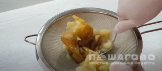 Фото приготовления рецепта: Воздушная заварная пастила из яблок с агар-агаром - шаг 4