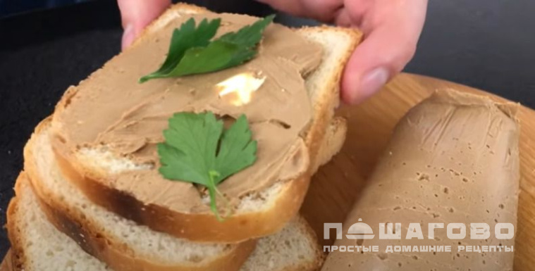Домашний паштет из куриной печени