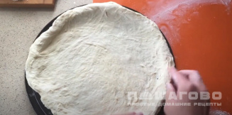 Фото приготовления рецепта: Пицца "Дьябола" - шаг 10