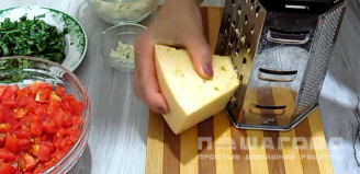 Фото приготовления рецепта: Запеканка с баклажанами - шаг 11