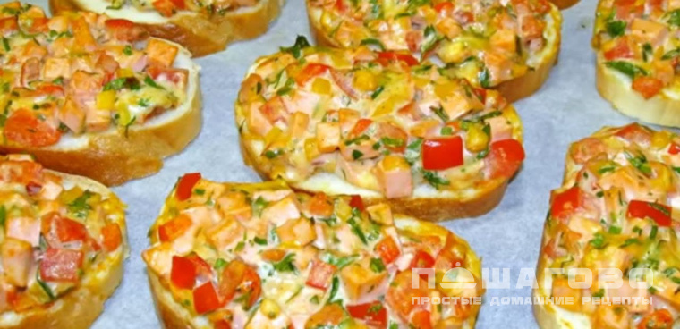 Быстрые горячие бутерброды с сосисками